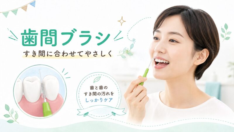 6月4日は「むし歯予防デー」歯間ブラシ